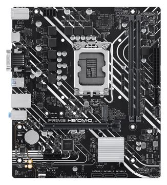 ASUS PRIME H610M-D - Motherboard - micro ATX - LGA1700-Sockel - H610 Chipsatz - USB 3.2 Gen 1 - Gigabit LAN von LumaTech