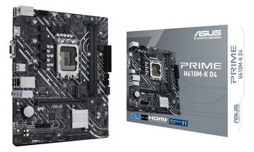 ASUS PRIME H610M-K D4 - Motherboard - micro ATX - LGA1700-Sockel - H610 Chipsatz von LumaTech