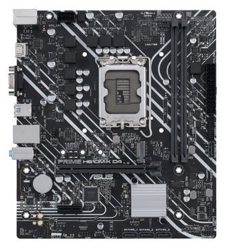 ASUS PRIME H610M-K D4 - Motherboard - micro ATX - LGA1700-Sockel - H610 Chipsatz - USB 3.2 Gen 1 - Gigabit LAN von LumaTech