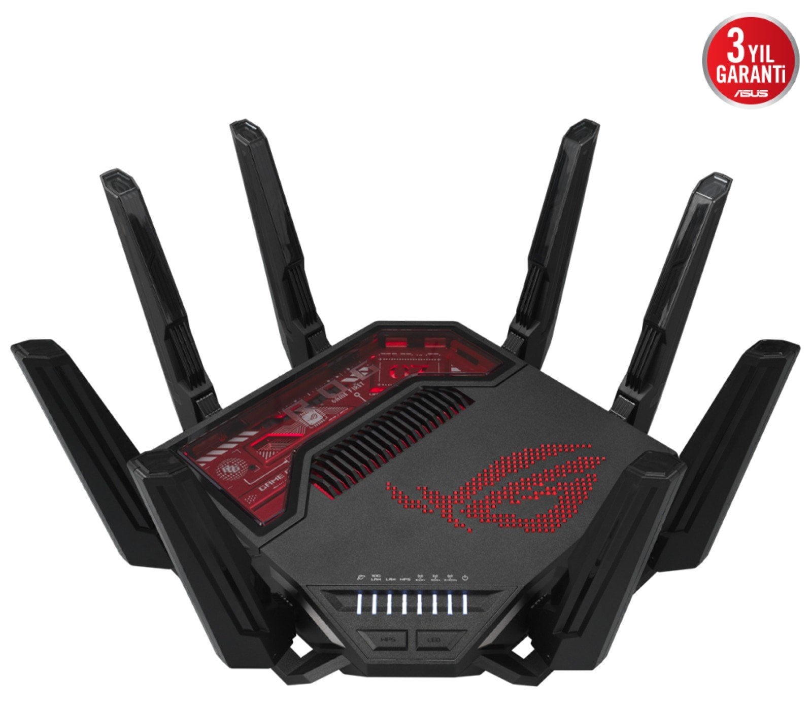 ASUS ROG Rapture GT-BE19000 - Wireless Router Switch mit 6 Ports