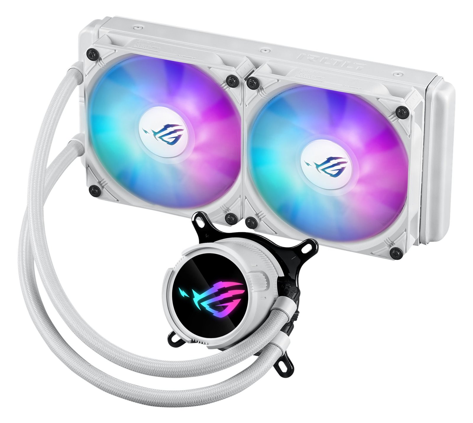 ASUS ROG STRIX LC III 240 ARGB - White Edition - Prozessor-Flüssigkeitskühlsystem - Kühlergröße: 240 mm