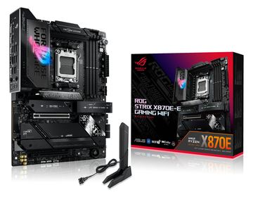 ASUS ROG STRIX X870E-E GAMING WIFI - Motherboard - ATX - Socket AM5 - AMD X870E Chipsatz - USB4, USB-C 3.2 Gen 2x2 von LumaTech