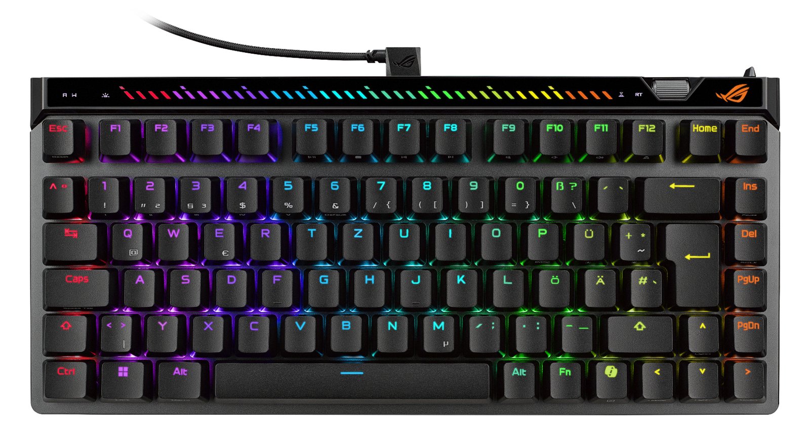 ASUS Tastatur ROG Falchion Ace 75 HE - TL: Deutsch, QWERTZ