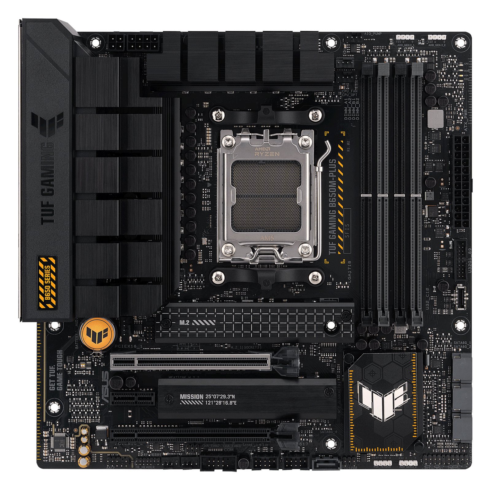 ASUS TUF Gaming B650M-Plus WIFI - Motherboard - micro ATX - Socket AM5 - AMD B650 Chipsatz