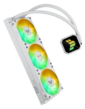 ASUS TUF Gaming LC III - White Edition - Wasserkühlung - Kühlergröße: 360 mm - (für: LGA1700, LGA1200, AM4, AM5,...) von LumaTech