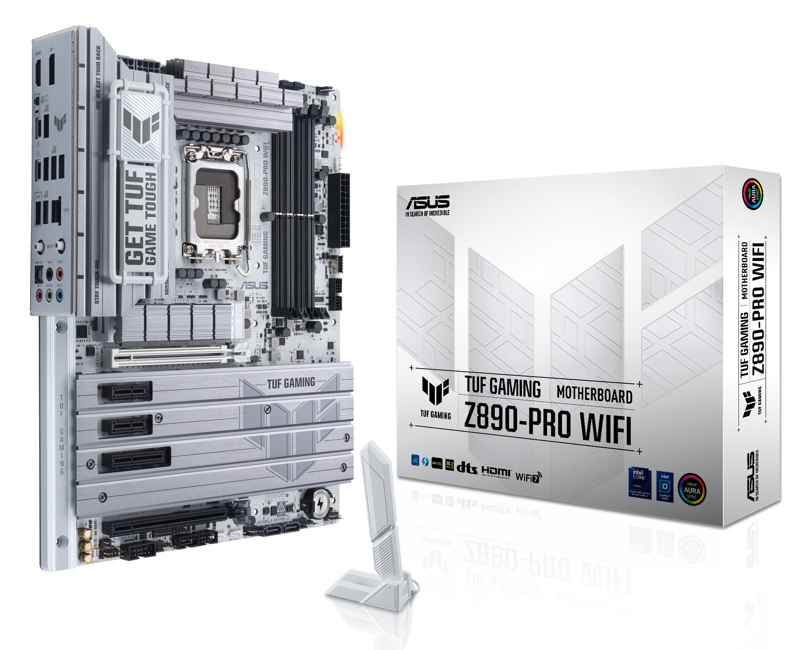 ASUS TUF GAMING Z890-PRO WIFI - Motherboard - ATX - LGA1851-Sockel - Z890 Chipsatz - USB 3.2 Gen 1, USB4 - Wi-Fi 7