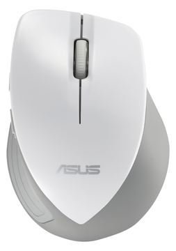 ASUS WT465 - Maus - optisch - kabellos - 2.4 GHz - kabelloser Empfänger (USB) - Weiß von LumaTech