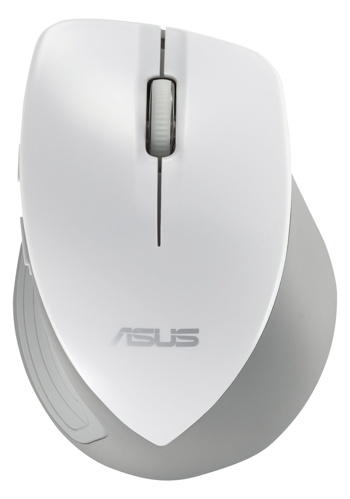 ASUS WT465 - Maus - optisch - kabellos - 2.4 GHz - kabelloser Empfänger (USB) - Weiß