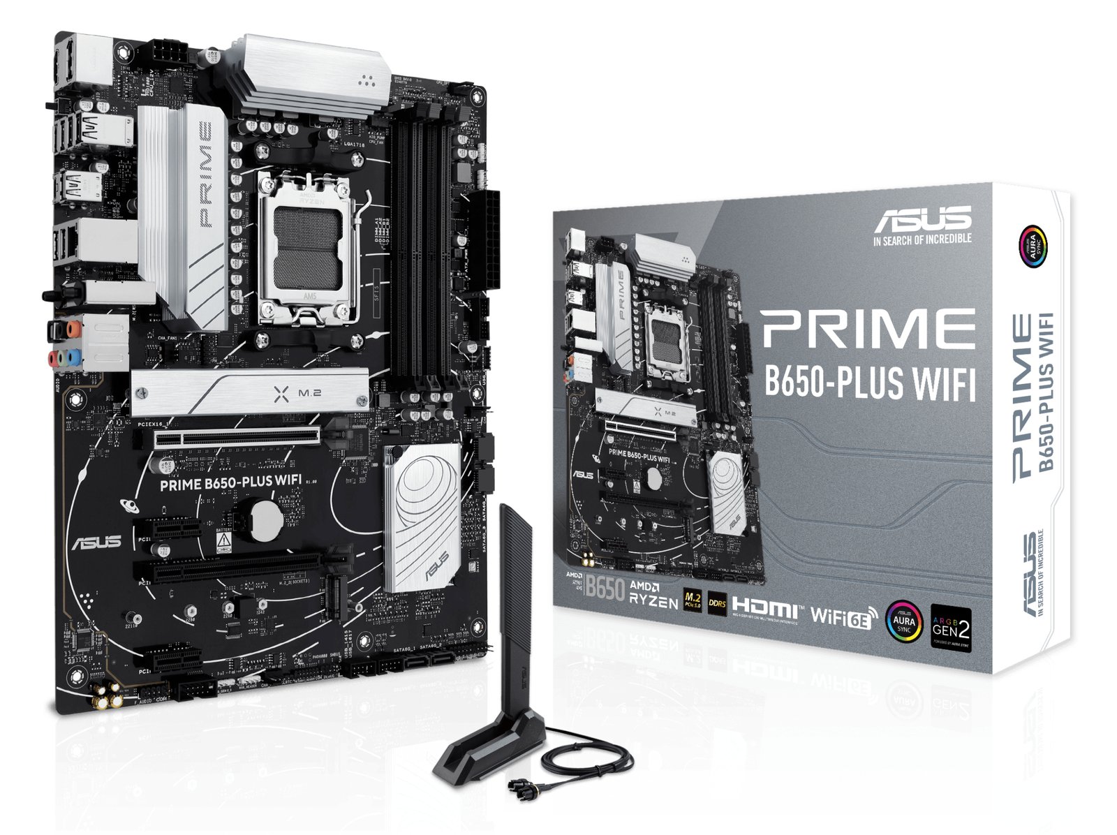 ASUS Prime B650-Plus WiFi - Motherboard - ATX - Socket AM5 - AMD B650 Chipsatz
