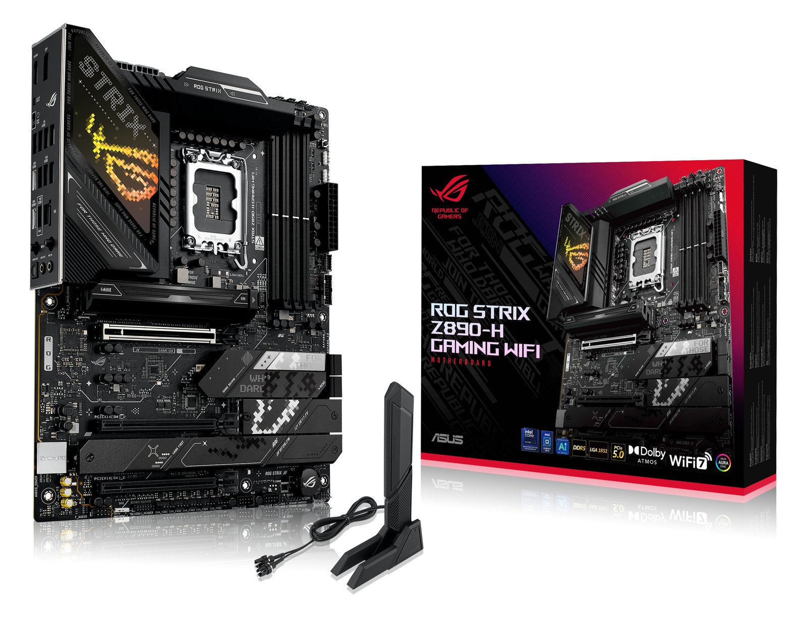 ASUS ROG STRIX Z890-H GAMING WIFI - Motherboard - ATX - LGA1851-Sockel - Z890 Chipsatz