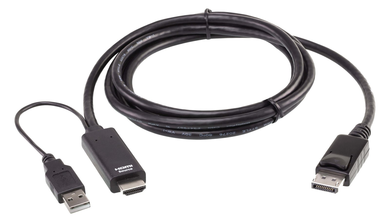 ATEN 2L-7D02HDP - Adapterkabel - HDMI männlich zu USB (nur Strom)