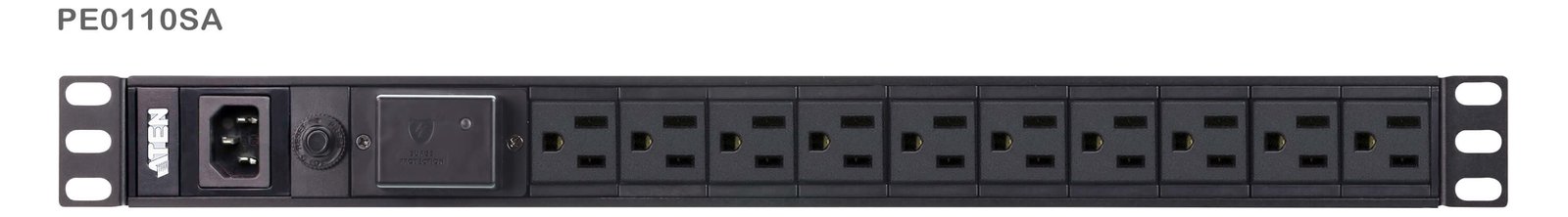ATEN Basic PDU PE0110SG-AT-G - Stromverteilungseinheit (Rack - einbaufähig)