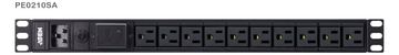 ATEN Basic PDU Series PE0210SG - Stromverteilungseinheit (Rack - einbaufähig) von LumaTech