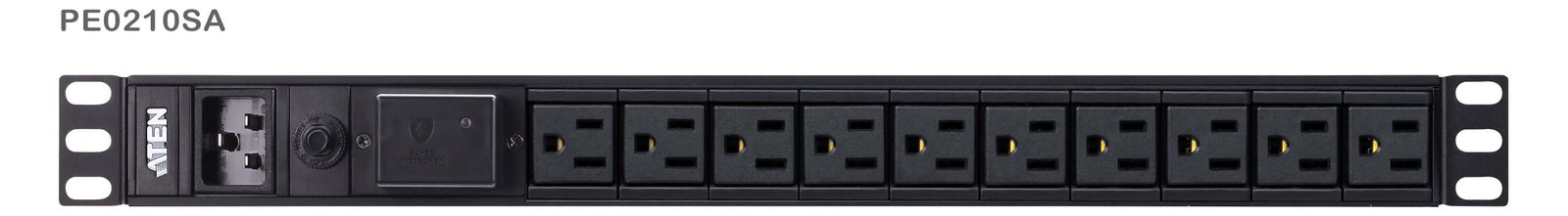 ATEN Basic PDU Series PE0210SG - Stromverteilungseinheit (Rack - einbaufähig)