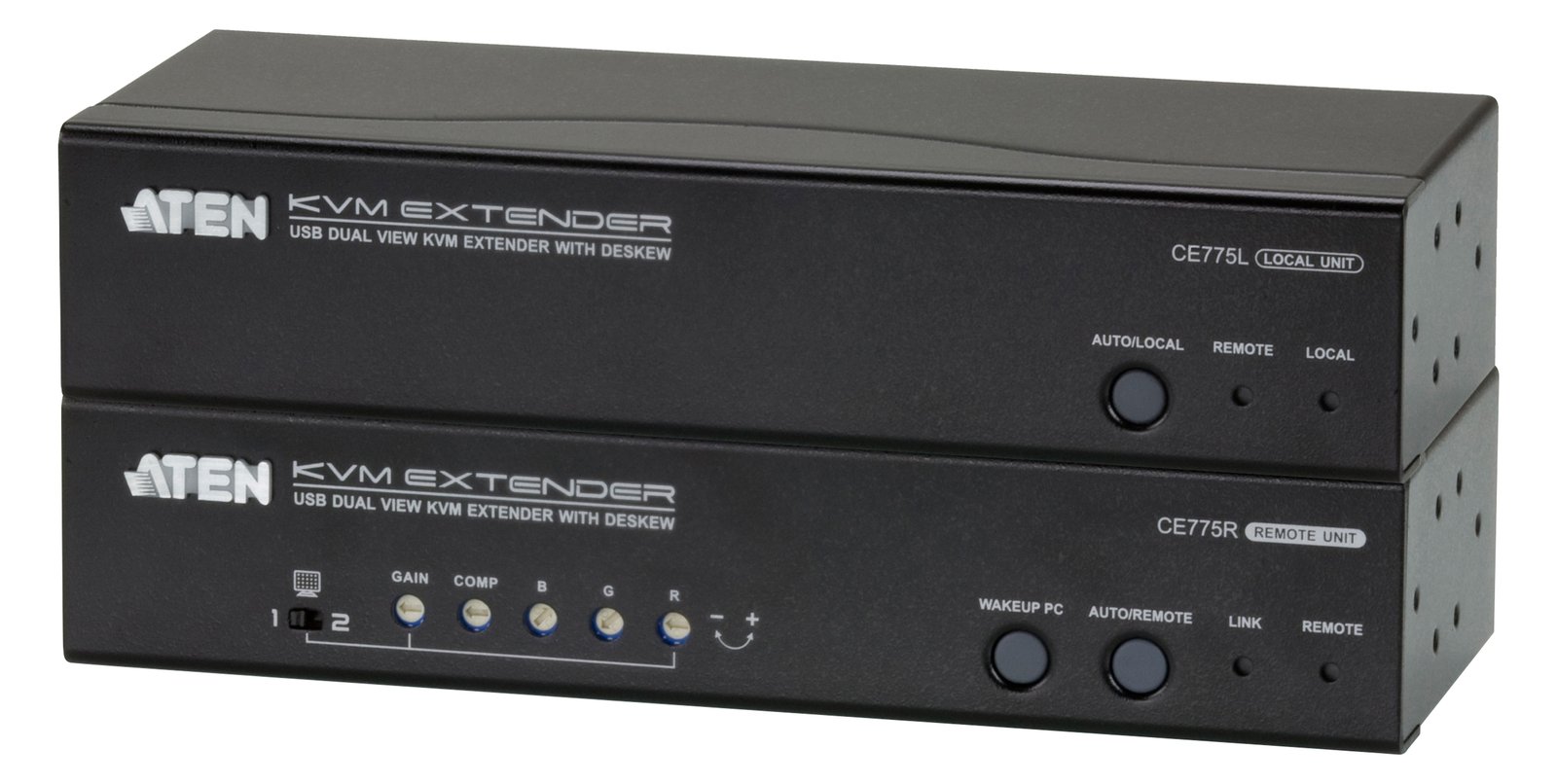 ATEN CE 775 Local and Remote Units - KVM-/Audio-/serieller Extender