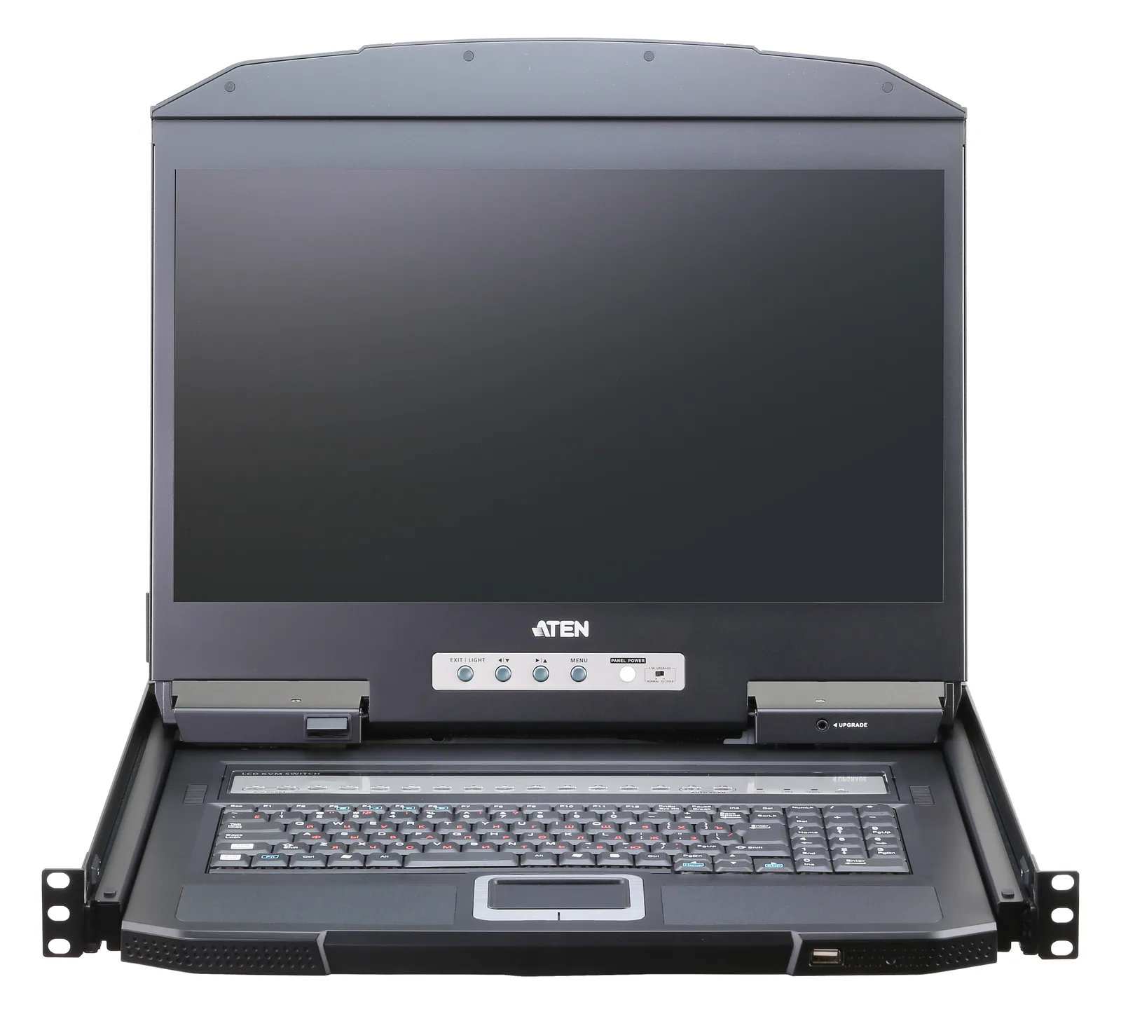 ATEN CL3116NX FR KVM-Switch 16-Port 18.5-LCD-Konsole PS/2-USB VGA, Ansicht 3