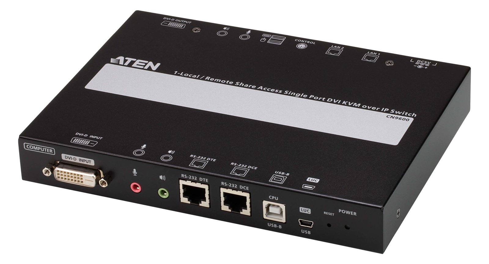 ATEN CN9600 DVI KVM over IP Switch - Fernsteuerungsgerät