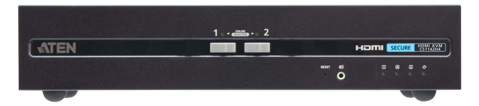 ATEN CS1142H4 4K HDMI Secure KVM Dual Display PSD PP v4.0 - KVM-Umschalter - 2-Port