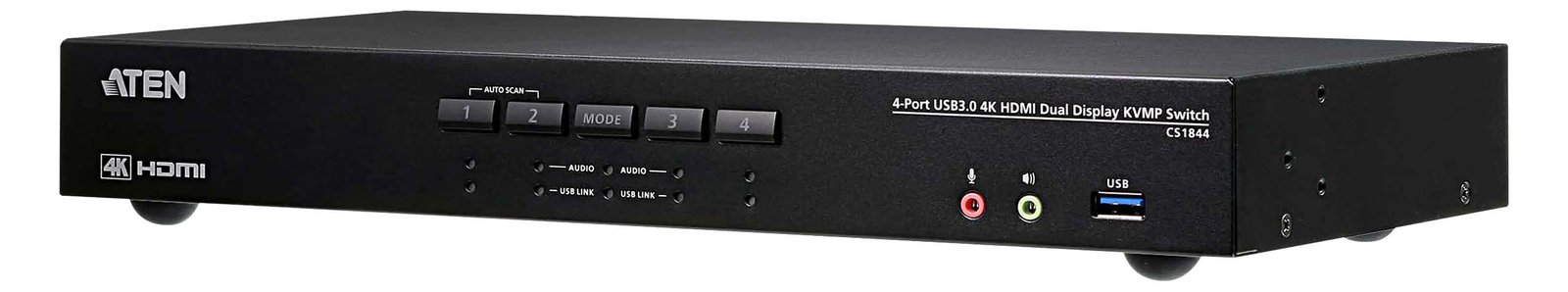 ATEN CS1844 KVMP Switch - KVM-/Audio-/USB-Switch