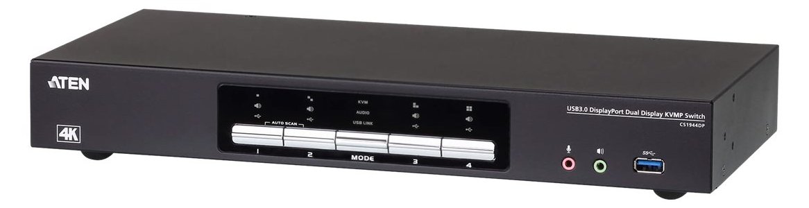 ATEN CS1944DP - KVM-/Audio-/USB-Switch - 4 x KVM/Audio
