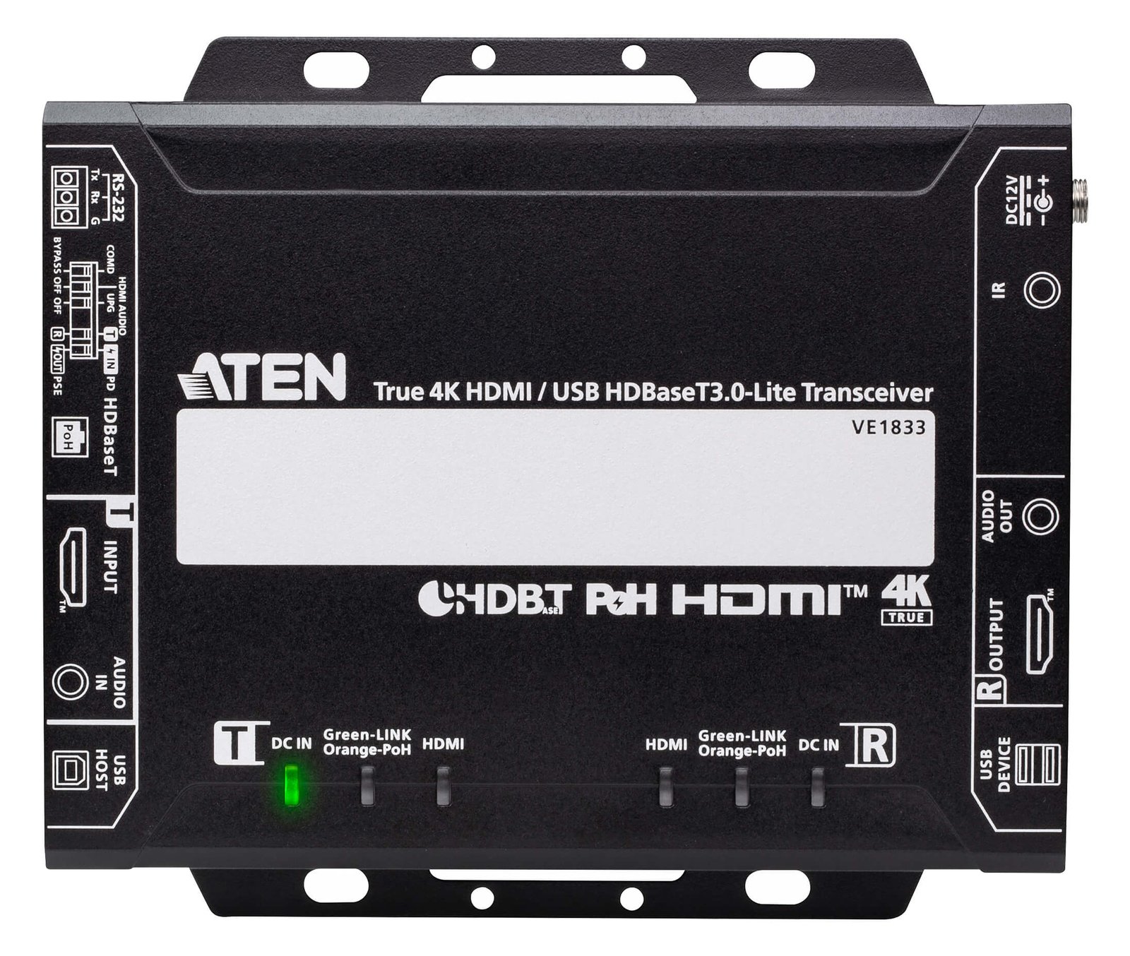ATEN True 4K HDMI/USB HDBaseT 3.0 Lite Transceiver - Digital/Daten - Digital/Display/Video