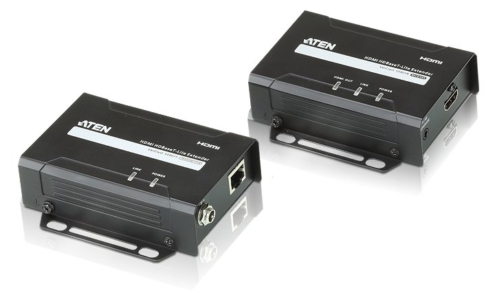 ATEN VanCryst VE801 HDMI HDBaseT-Lite Extender, Transmitter and Receiver
