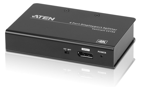 ATEN VanCryst VS194 - Video-/Audio-Splitter - 4 x DisplayPort
