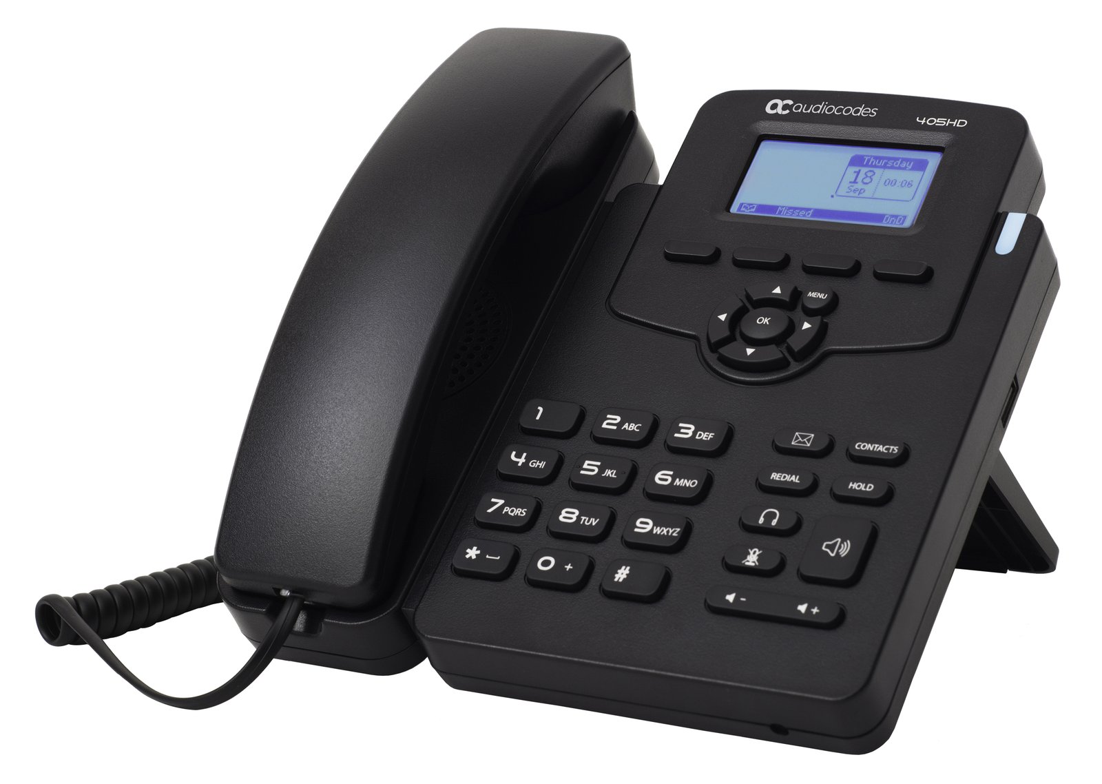AudioCodes 405HD IP Phone - VoIP-Telefon - dreiweg Anruffunktion