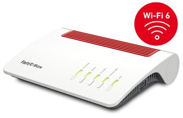 AVM FRITZ!Box 7590 AX - Wireless Router - DSL-Modem - 4-Port-Switch - GigE - 802.11a/b/g/n/ac/ax - Dual-Band von LumaTech