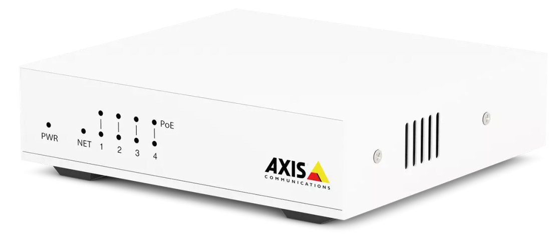 Axis D8004 - Switch - unmanaged - 4 x 10/100 (PoE+)