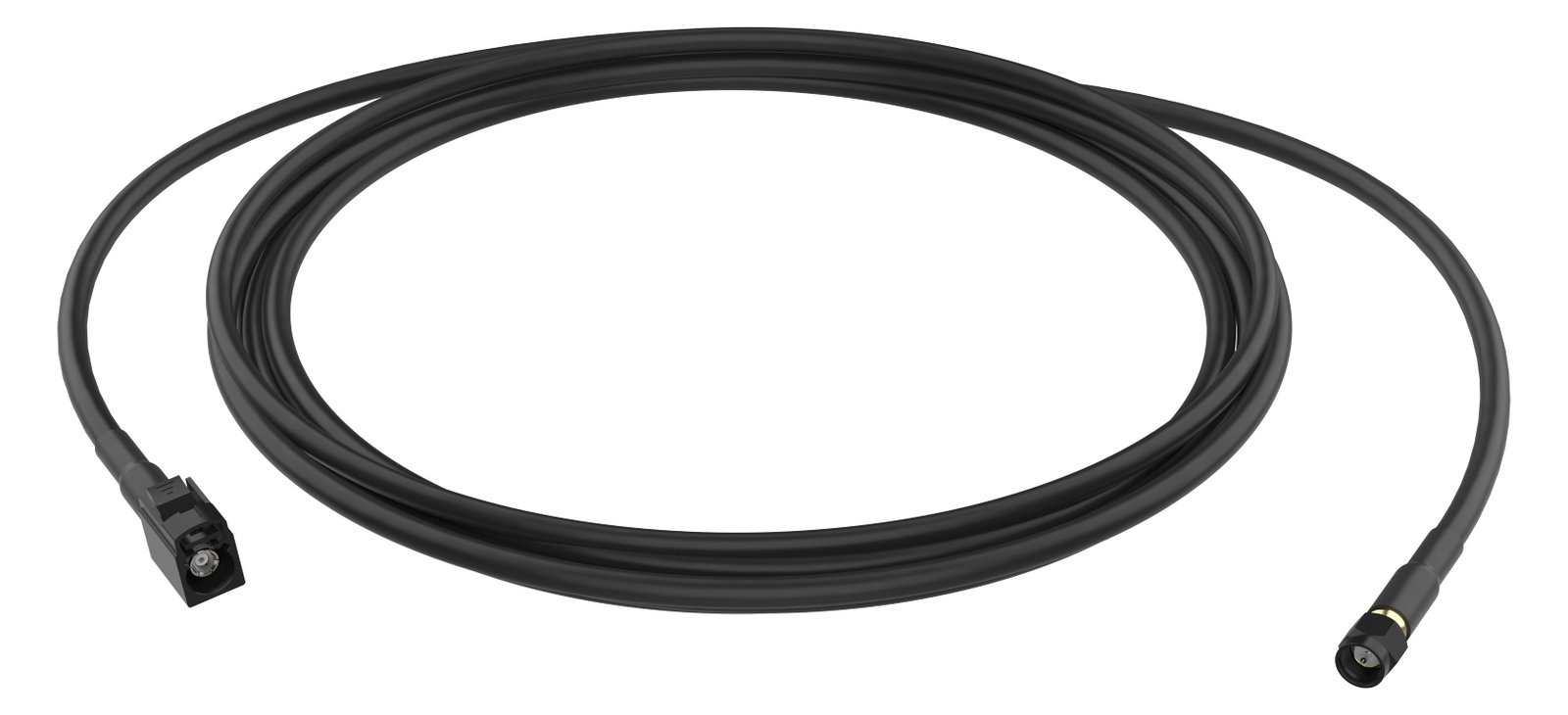 Axis Netzwerkkabel - SMA zu FAKRA-Anschluss - 1 m - 5 mm - innen/außen - Schwarz (Packung mit 4)