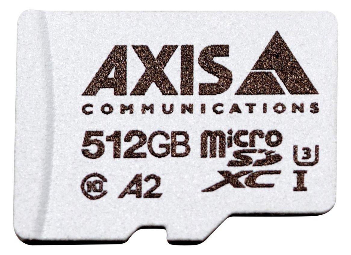 Axis Surveillance - Flash-Speicherkarte (microSDXC-an-SD-Adapter inbegriffen)