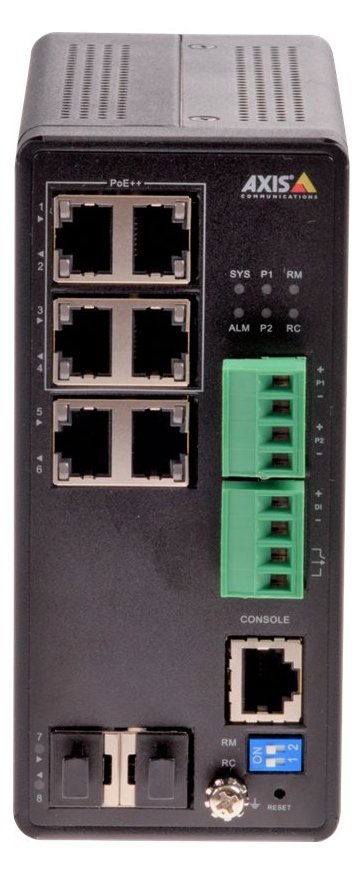 Axis T8504-R - Switch - managed - 4 x 10/100/1000 (PoE+)