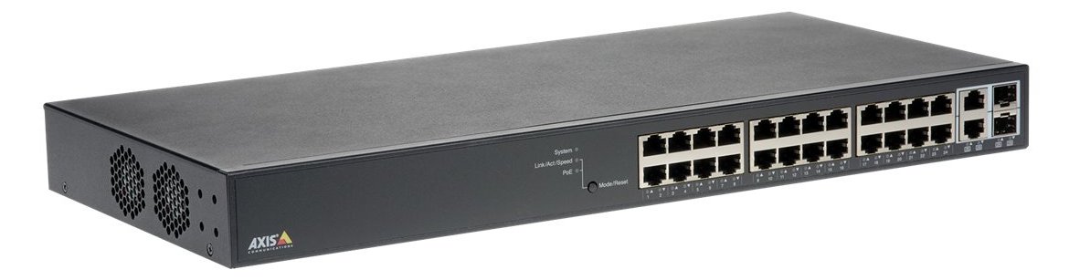 Axis T8524 PoE+ Network Switch - Switch - managed - 24 x 10/100/1000 (PoE+)
