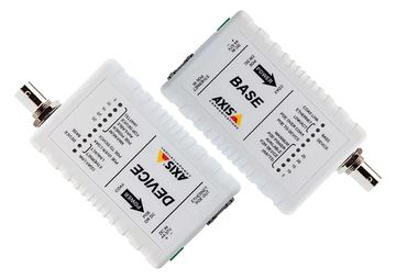 Axis T8640 Ethernet Over Coax Adaptor PoE+ - Medienkonverter - 100Mb LAN - über Coax - 10Base-T, 100Base-TX - RJ-45 / BN von LumaTech