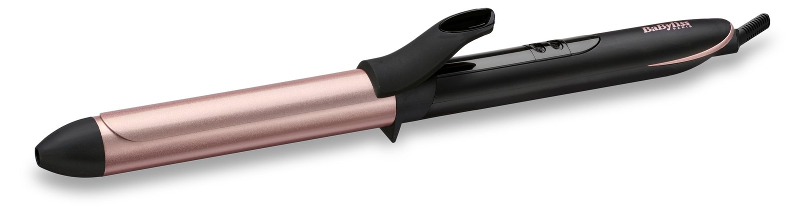 BaByliss 25mm Curling Tong - Lockenstab - Warm - 160 °C - 210 °C - 45 s - Schwarz - Rosa-Goldfarben
