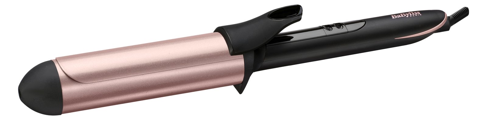 BaByliss 38 mm Curling Tong - Lockenstab - Warm - 160 °C - 210 °C - 45 s - Schwarz - Pink