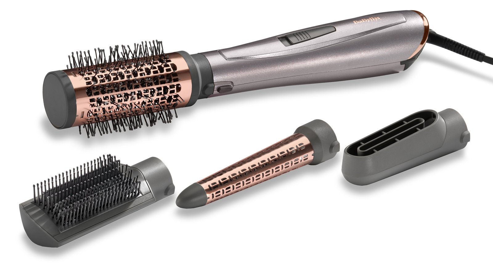 BaByliss Air Style 1000 - Haar-Styling-Set - Warm - Kegelförmig - Trockenes / Nasses Haar - Schwarz - Kupfer
