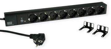 Bachmann 19 1HE 8xCEE7/3 sw800.39361xSPD-Plus 2 0m CEE7/7 von LumaTech