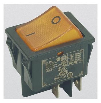 Bachmann 924.098 Wippenschalter Serie 3652 16 6 A 250V Ausschalter von LumaTech