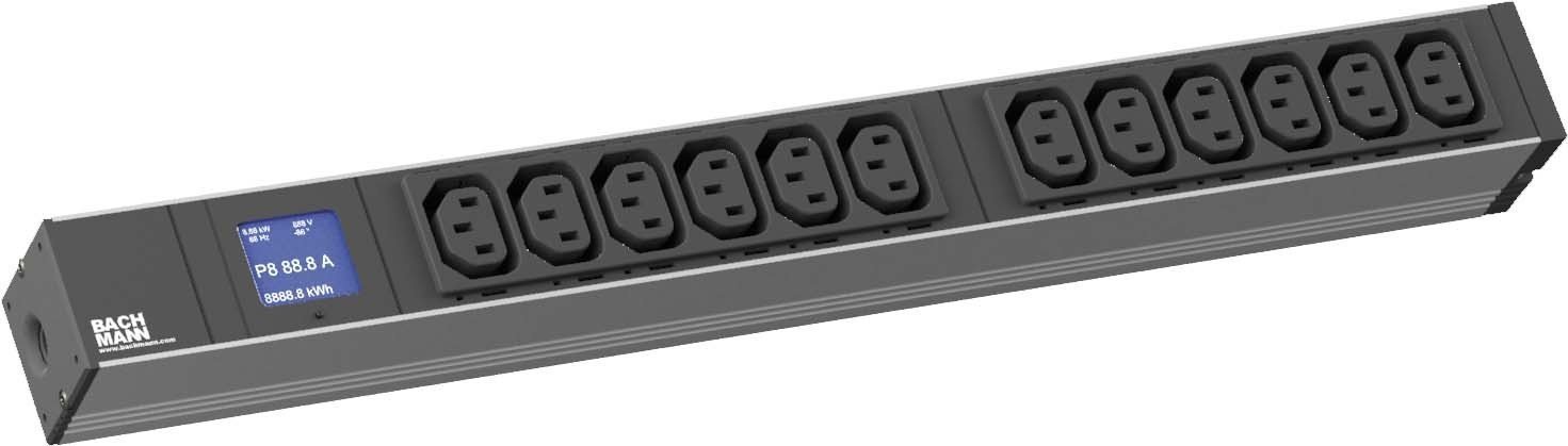 Bachmann BlueNet BN0500 - Steckdosenleiste (Rack - einbaufähig)