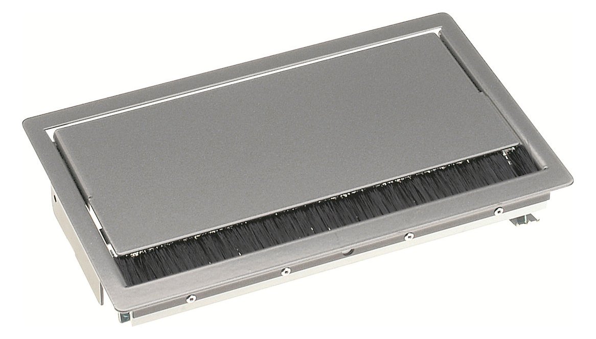Bachmann CONI short - Steckdosengehäuse - silbergrau