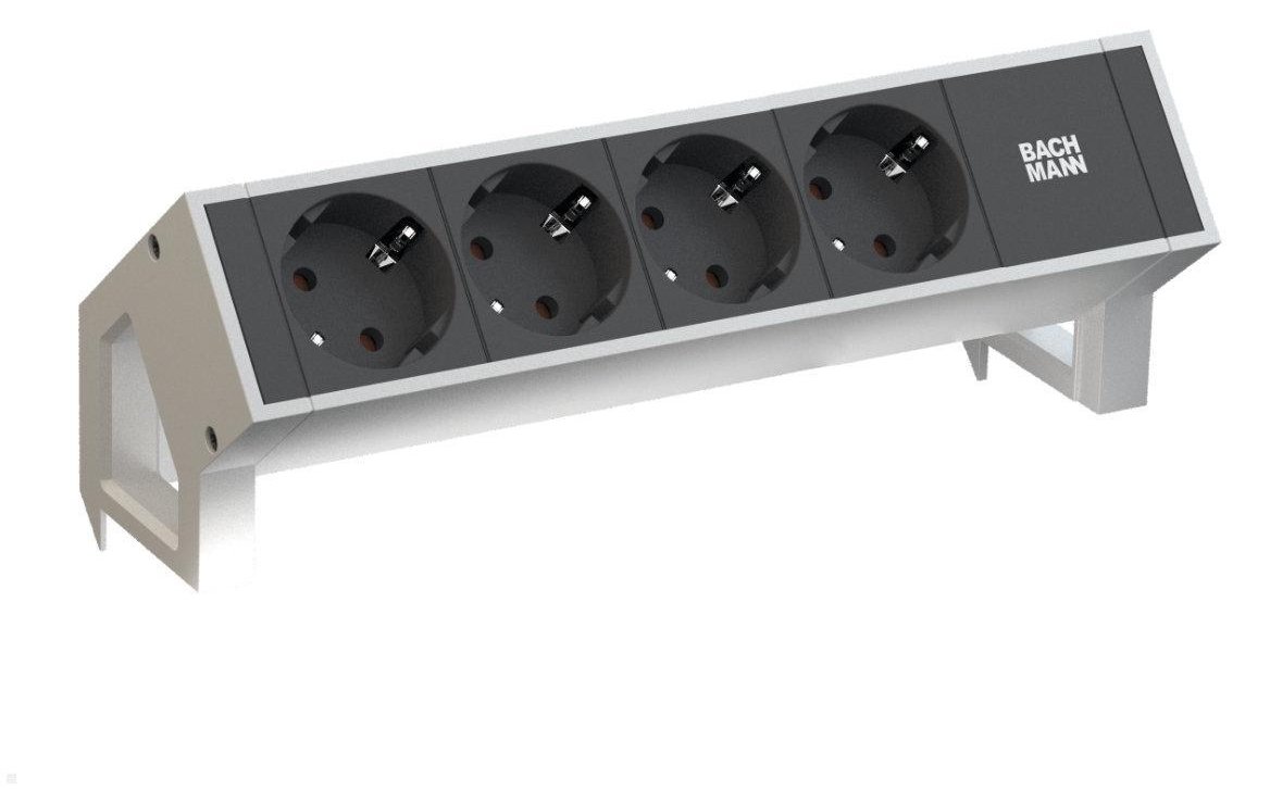 Bachmann DESK2 4xSchutzkontakt weiss
