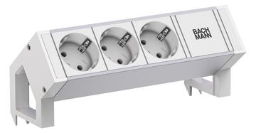 Bachmann DESK2 ALU WHITE 937.4063xCEE7/3 0 2m GST18 RAL9010 von LumaTech