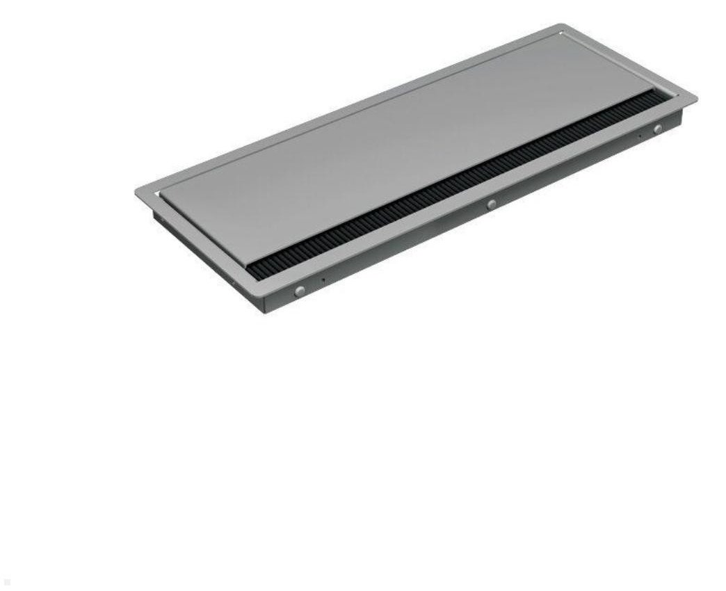 Bachmann Einbaurahmen CONI Silbergrau