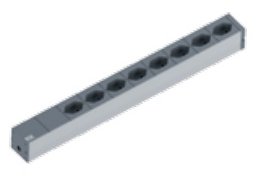 Bachmann IT PDU Basic - Steckdosenleiste (Rack - einbaufähig)
