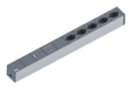 Bachmann IT PDU Basic - Steckdosenleiste (Rack - einbaufähig)