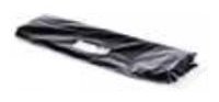 Bachmann Kabelschachtabdeckung - Schwarz, RAL 9005 (Packung mit 8)