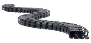 Bachmann KABELSCHLANGE Classic - Flexible Kabelleitung - Schwarz von LumaTech