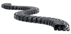 Bachmann KABELSCHLANGE Classic - Flexible Kabelleitung - Schwarz